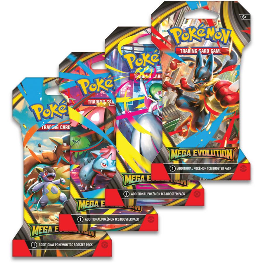 Pokémon Mega Evolutions sleeved booster pack