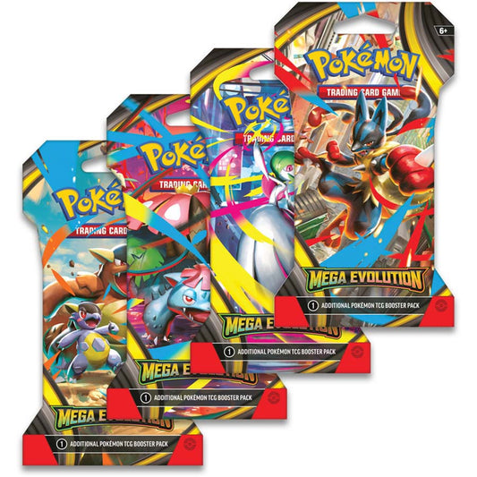Pokémon Mega Evolutions sleeved booster pack